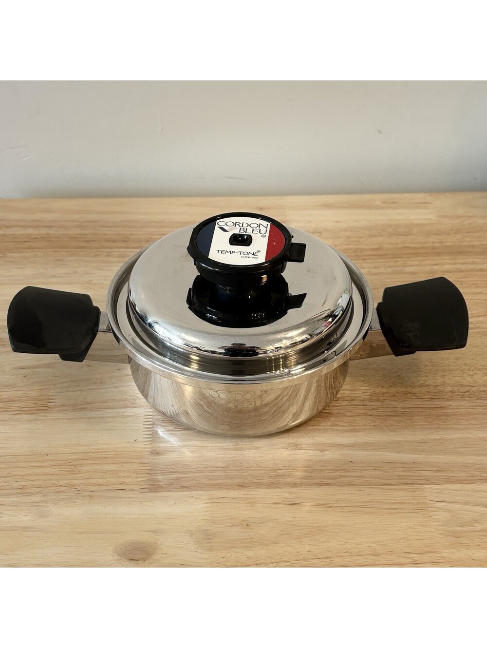Cordon Bleu Temp Tone Plus 7-Ply T304 Stainless Steel Saucepan with Lid 6"